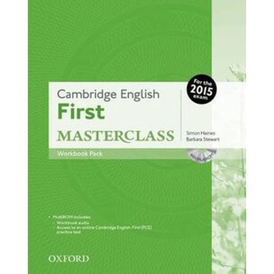 Cambridge English- First Masterclass- Workbook Pack without Key (B1-B2) image 0