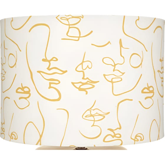 Πορτατίφ Atmosphera E27 Κεραμικό 26x38.5cm - Μπεζ/Πορτοκαλί image 3