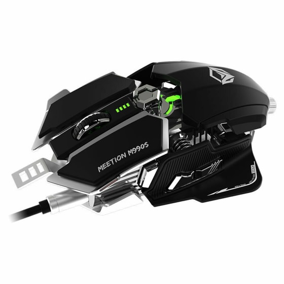 Meetion M990s RGB Gaming Ενσύρματο Ποντίκι Μαύρο image 4