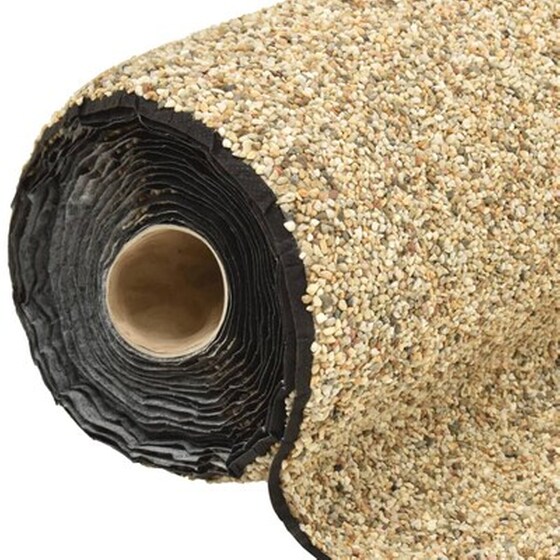 Vidaxl Μεμβράνη Λίμνης Με Όψη Πέτρας Χρώμα Άμμου 500 X 40 Εκ. image 3