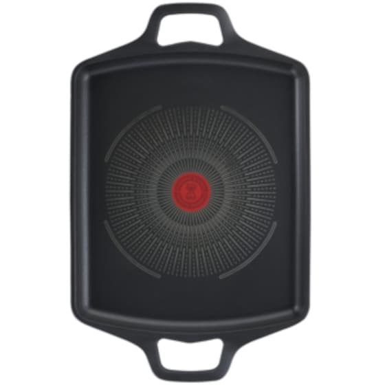 TEFAL Robusto E2499844 26 x 32 cm Μαύρο Τηγάνι - Πλάκα Ψησίματος Μπάρμπεκιου image 1