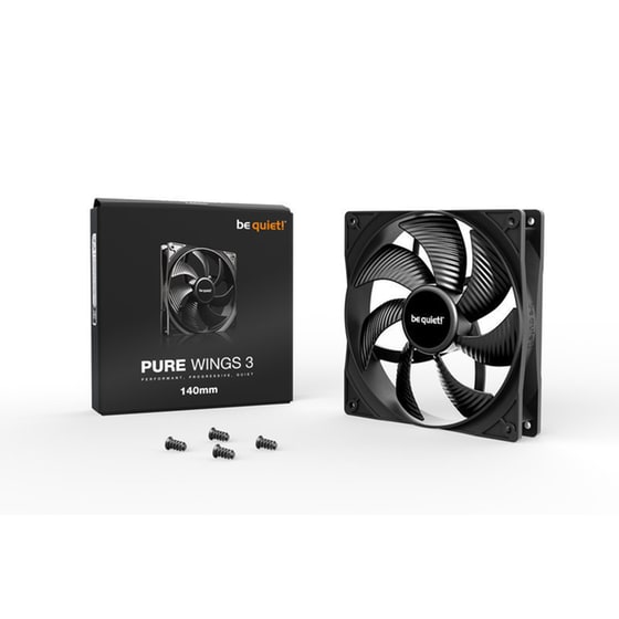 Case Fan BE QUIET! Pure Wings 3 BL107 140mm - Μαύρο image 1