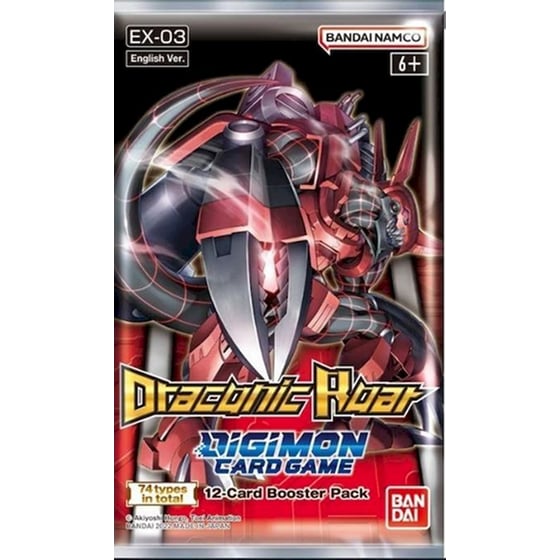 Digimon Card Game EX-03 Draconic Roar Booster image 0