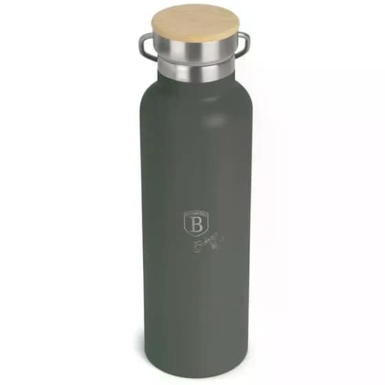 Μπουκάλι Θερμός Berlinger Haus Ανοξείδωτο Matt Green 600ml image 3
