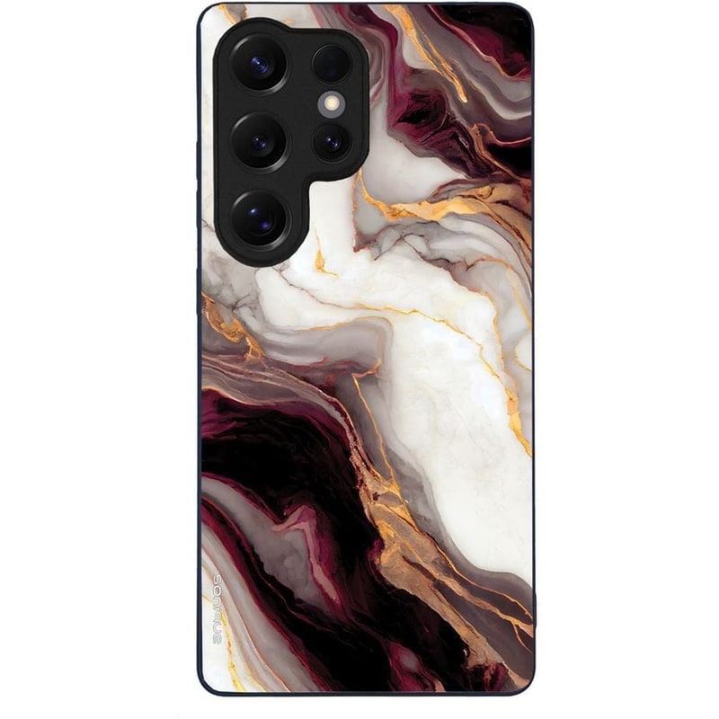 Θήκη Samsung Galaxy S25 Ultra - Sonique Marble Series - Μπορντό
