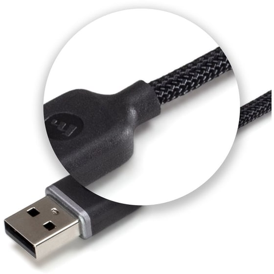 Mophie Charge Stream® Καλώδιο Φόρτισης Lightning To Usb-c (1 Μέτρο – Λευκό Braided) image 2