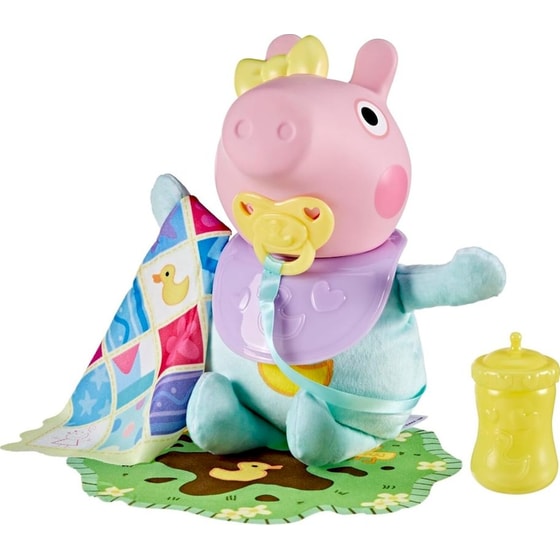 Hasbro Διαδραστική Κούκλα Μωρού Peppa Pig "Oinks & Snuggles" Evie (G1637) image 1