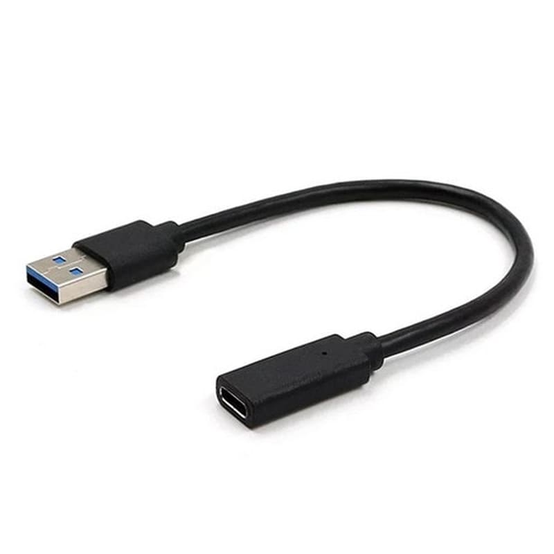 CABLEXPERT Αντάπτορας Cablexpert USB-A male σε USB-C female Μαύρο