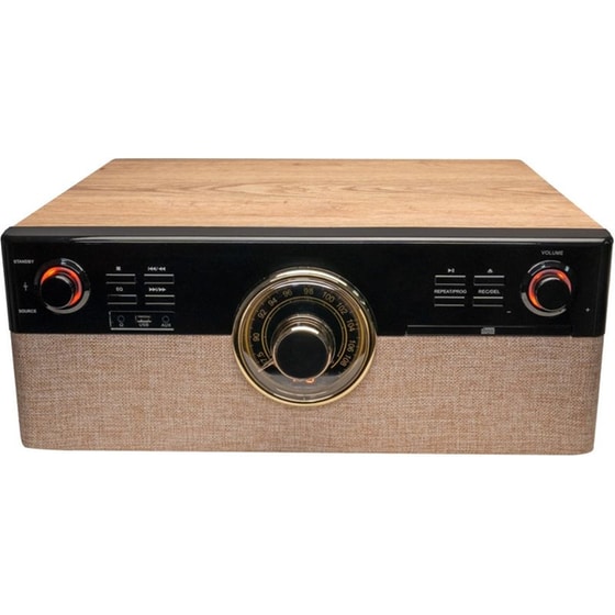 Πικάπ Αkai ATT-300CC Με ενσωματωμένα Ηχεία - Wood image 1