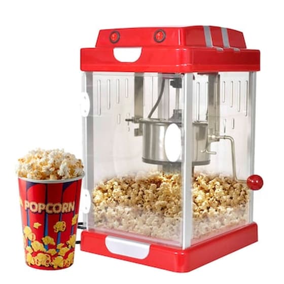 VIDAXL 310 W Κόκκινο Μηχανή Pop-Corn image 0
