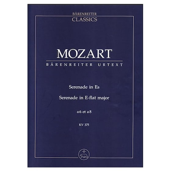 Βιβλίο Για Σύνολα Barenreiter Mozart - Serenade In Eb Major [pocket Score] image 1