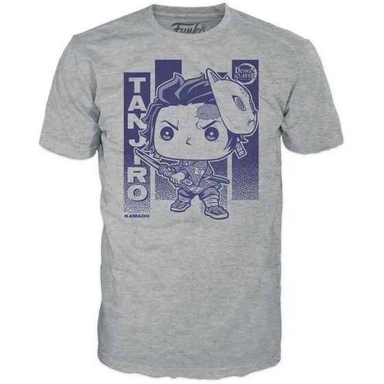 Funko Pop! Boxed Tee: Demon Slayer: Kimetsu No Yaiba - Tanjiro With Wisteria T-shirt (m) image 0
