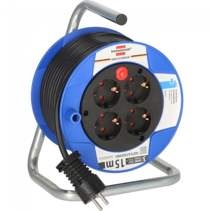 Μπαλαντέζα Ασφαλείας Brennenstuhl BNN1079180004 4 Θέσεων 15m - Μπλε
