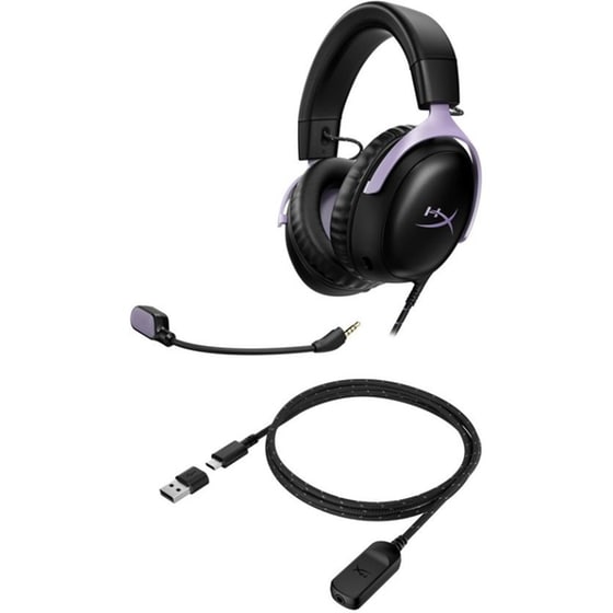 HyperX Cloud III S Ενσύρματα Ακουστικά 3.5mm - Lavender image 4