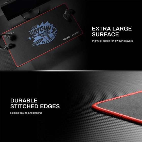 Eureka Ergonomic Call of Duty The Raygun Gaming Mouse Pad XXL 800mm Μαύρο image 4