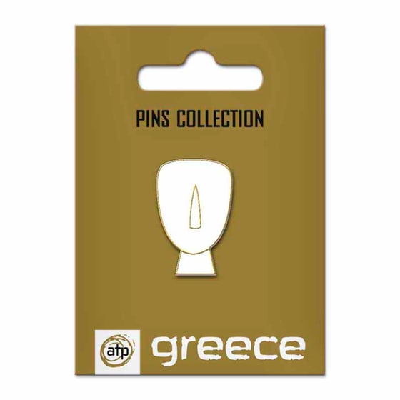 Μεταλλική Καρφίτσα A.T.P. Κυκλαδίτικο Είδωλο image 0