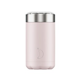 Θερμός Φαγητού Food Pot Chilly's  500Ml Blush Pink Μπεζ