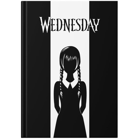 Σημειωματάριο Flexi Διακάκης Wednesday - 14x20cm image 0