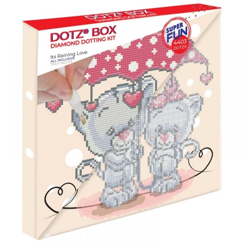 DIAMOND DOTZ Diamond Dotz Κατασκευή με Ψηφίδες - Its Raining Love