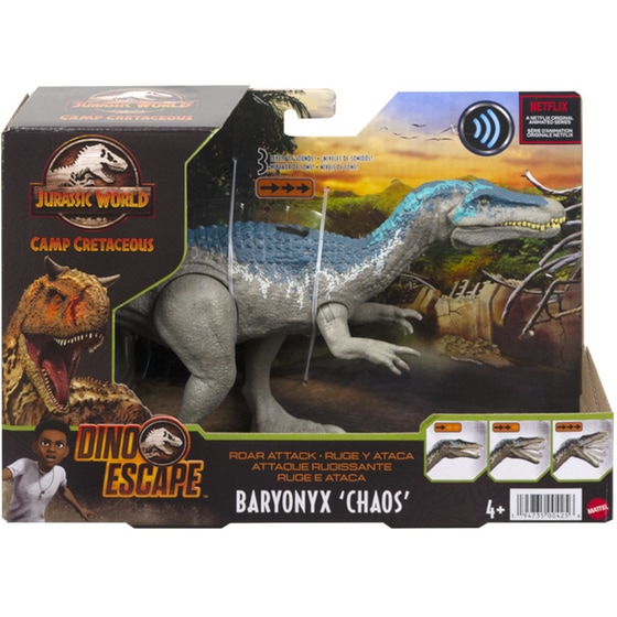 Jurassic World Δεινόσαυροι με Κινούμενα Μέλη με Λειτουργια Επίθεσης και ήχους (9 Σχέδια) image 1