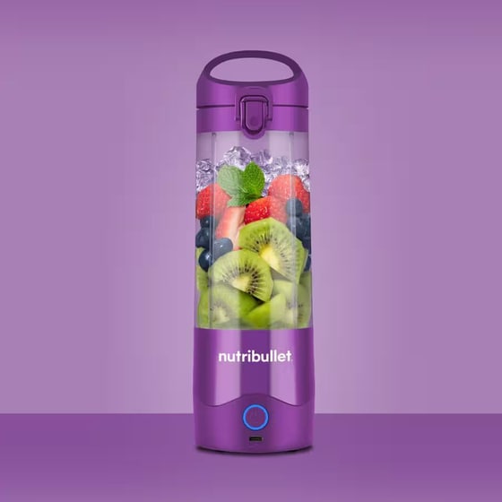 Μπλέντερ NUTRIBULLET NBP003 PORTABLE 0.475 L Μωβ image 4
