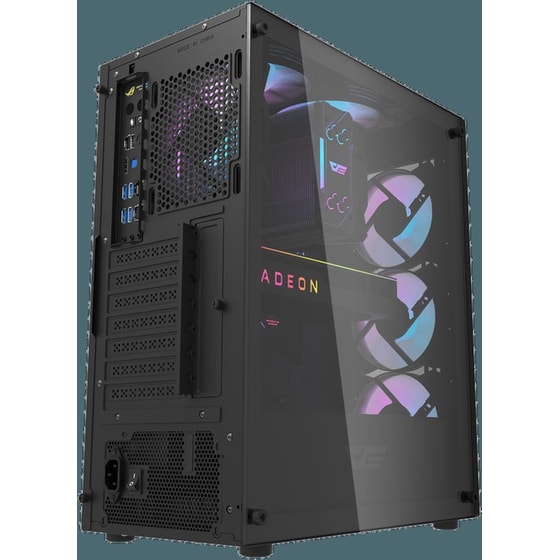Κουτί Desktop DK352 Plus Midi Tower - Black image 2
