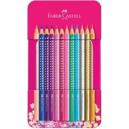 Ξυλομπογιές&nbsp;Faber&nbsp;Castell&nbsp;Sparkle&nbsp;12&nbsp;Τεμάχια
