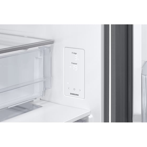 SAMSUNG RB53DG703CS9EF Full No Frost 538 Lt Ασημί Ψυγειοκαταψύκτης image 8