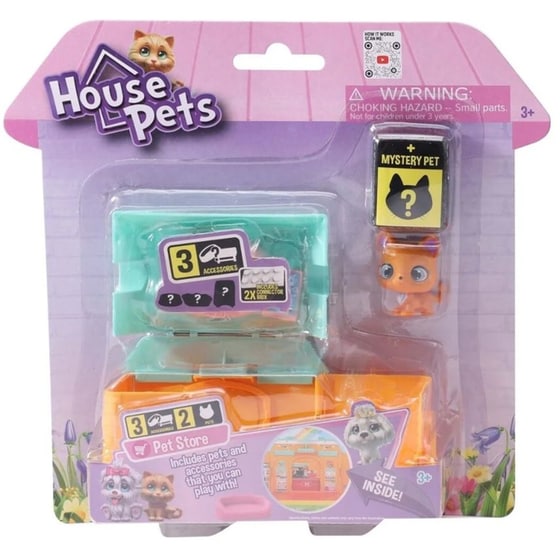 Just toys House Pets Playset (4 Σχέδια) image 3