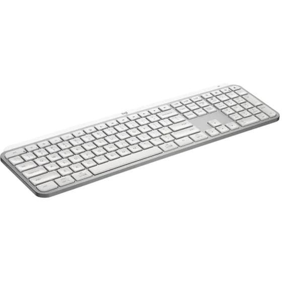 Logitech MX KEYS S Ασύρματο Bluetooth Μεμβράνης Πληκτρολόγιο Pale Gray (US) image 2