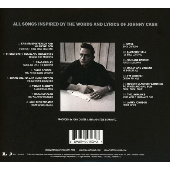 Johnny Cash: Forever Words image 3