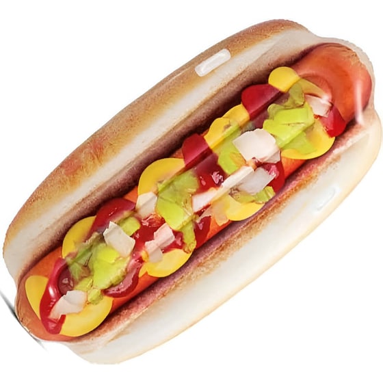 Στρώμα Θαλάσσης Intex Hotdog 180 cm - Πολύχρωμο image 2