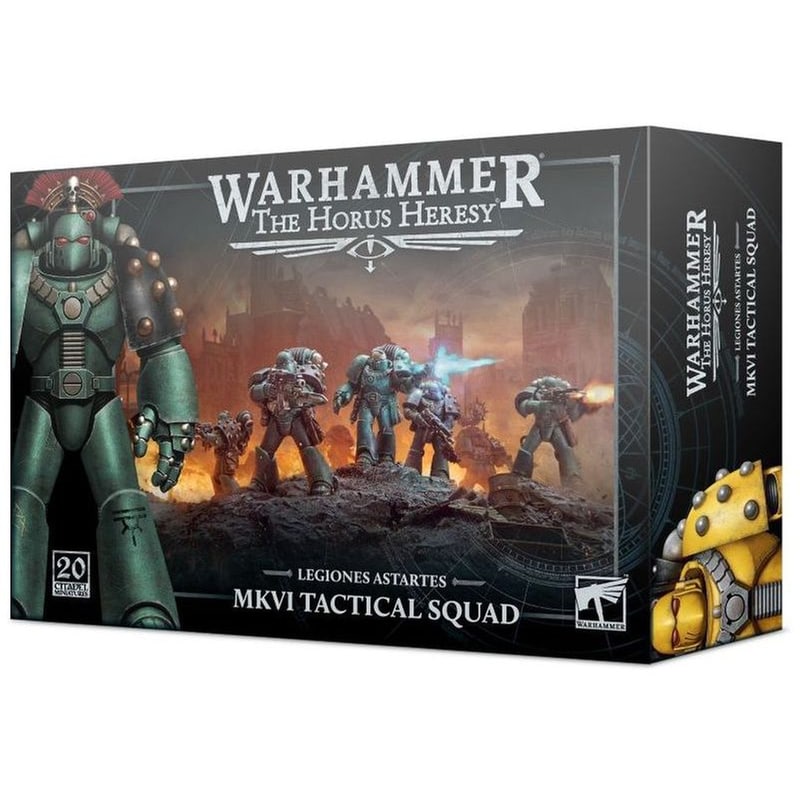 GAMES WORKSHOP Legiones Astartes: Mkvi Tactical Squad Warhammer GAMES WORKSHOP