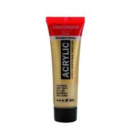 Talens Amsterdam Ακρυλικό Χρώμα 802 Light Gold 120ml image 0