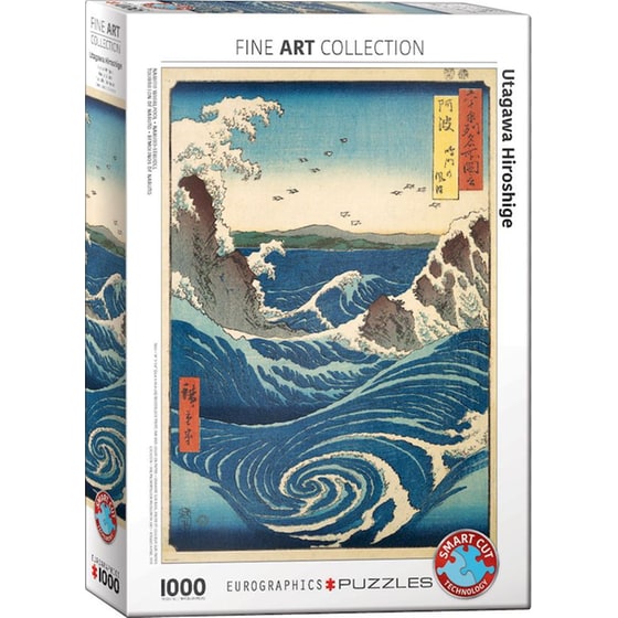 Παζλ Eurographics Utagawa Hiroshige: Naruto Whirlpool (1000 Κομμάτια) image 0
