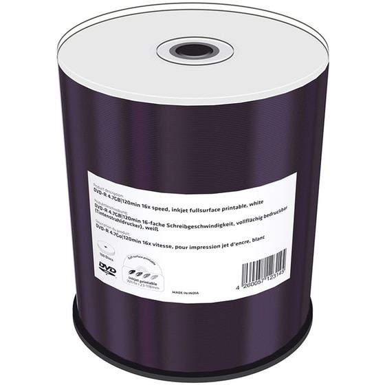 Δίσκοι CD/DVD MediaRange DVD-R DL 4.7GB - 100 τμχ image 0