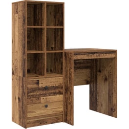 Γραφείο VidaXL 105,5x50x127 cm - Παλιό Ξύλο (2 τεμ.)