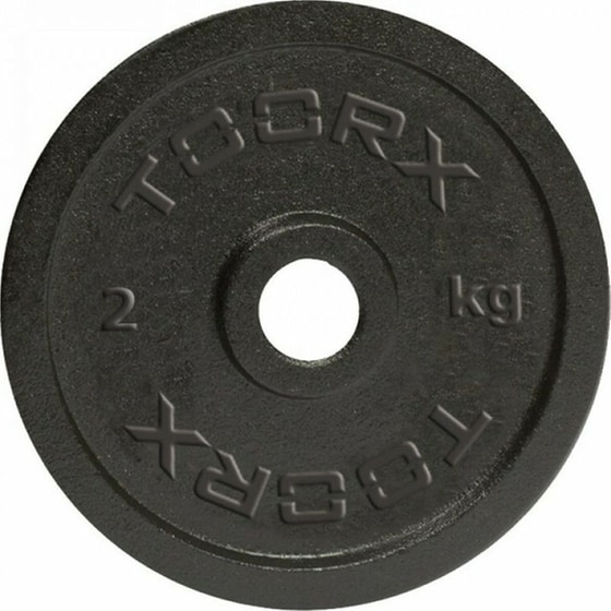 Δίσκος Toorx 2 kg για Μπάρα Ø25mm Μεταλλικός από Μαντέμι image 0
