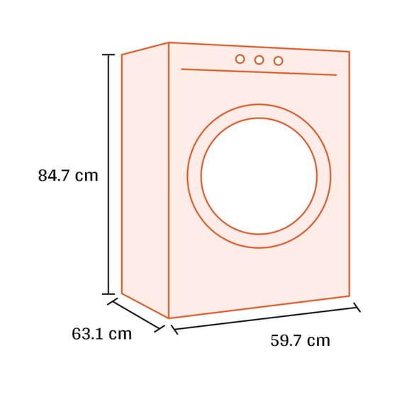 AEG LFR73844BG 8 kg 1.400 Στροφές Λευκό Πλυντήριο Ρούχων image 1