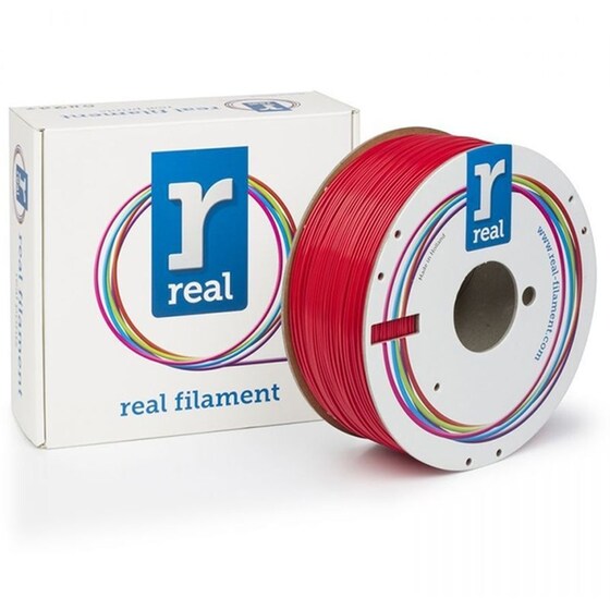 REAL FILAMENTS νήμα 3D εκτυπωτή ABS Plus - 1kg 1.75mm - Κόκκινο image 0