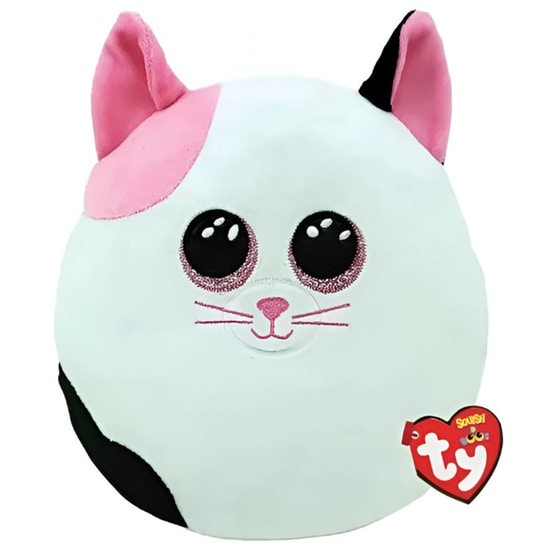Λούτρινο TY Squishy Beanies Muffin Γάτα Πολύχρωμη (30cm) 1607-39322 image 0