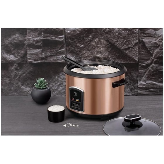 Παρασκευαστής Ρυζιού BERLINGER HAUS BH-9274 700 W 1.8 L Rose Gold image 1