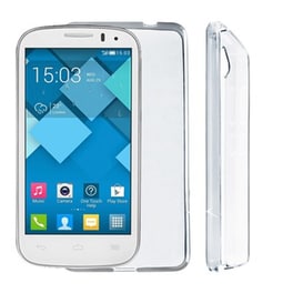 Θήκη Alcatel Pop C3 - Volte-Tel SlimColor TPU Back Cover - Διάφανη