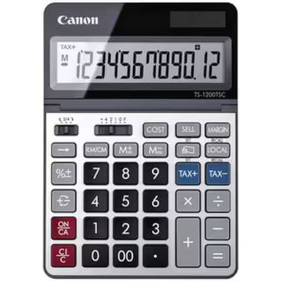 Αριθμομηχανή Various Canon TS-1200TSCDBL 12 Ψηφίων image 0