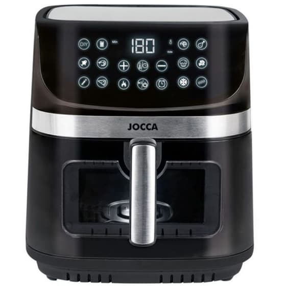 JOCCA J-2352 με Αποσπώμενο Κάδο 2200 W Μαύρο Φριτέζα Αέρος image 0