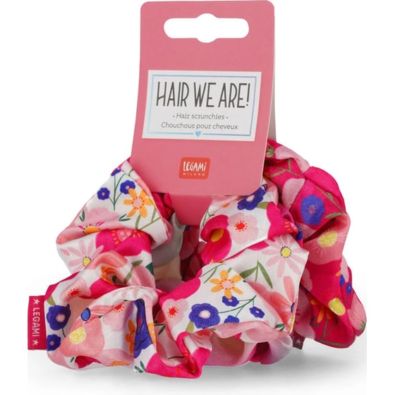 Λαστιχάκια Μαλλιών Scrunchie Legami Hair We Are! Flowers - 3 Τμχ image 1