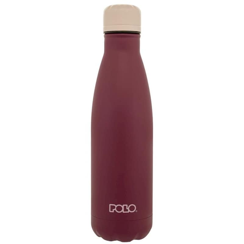 Μπουκάλι Θερμός Polo Βυσσινί 500 ml