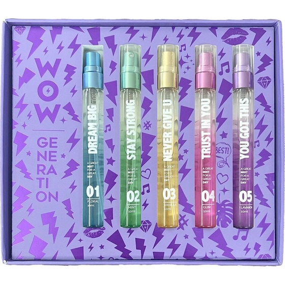 WOW Generation Παιδικό Σετ Σπρέι Αρώματα Σώματος Body Mist 5 Τμχ image 3