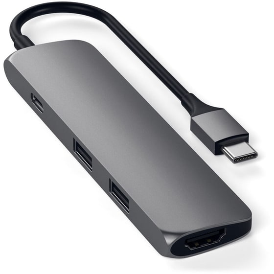 Docking Station Satechi ST-CMAM 4-Port USB 3.0 συμβατό με USB-C image 0