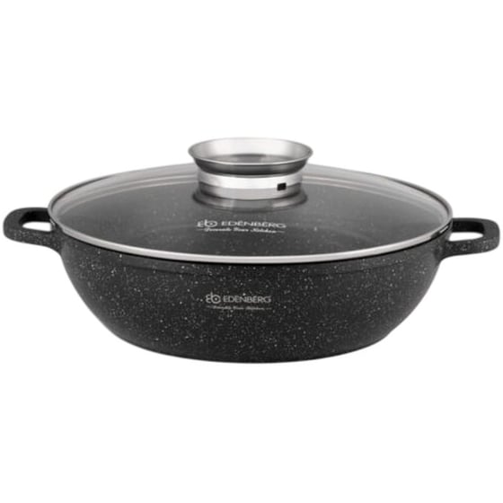 Γάστρα EDENBERG EB-8135 5.5 L 32 cm Μαύρο image 0